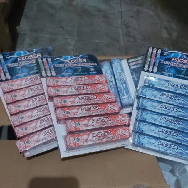 PLOSSA MINYAK ANGIN PAKET 6PCS BLUE MONTAIN &amp; RED HOT