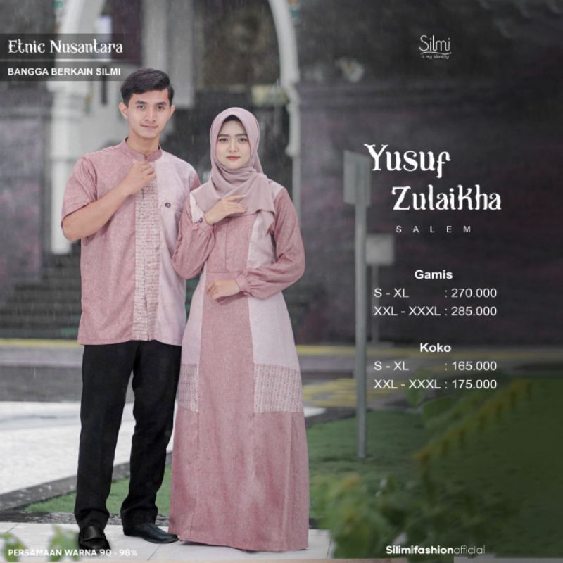 Couple Yusuf Zulaikha By SilmiFashion/Couple Mewah/Couple Murah