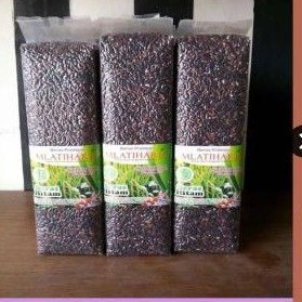 

Beras hitam organik 1 kg merk MLATIHARJO untuk diet dan diabetes(Silahkan diorder)