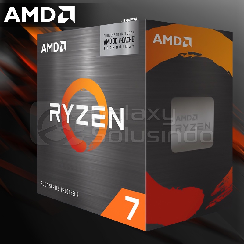 AMD Ryzen 7 5800X3D 8 Core + 16Thread AM4  - 5800X 3D V Cache Processor