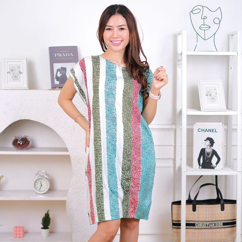 DASTER MIDI RAYON / DASTER KEKINIAN / DASTER MOTIF GARIS / DASTER MURAH / DASTER REMAJA