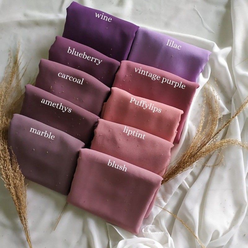 ENNIV KEI SHOP - Pashmina Ceruty Babydoll