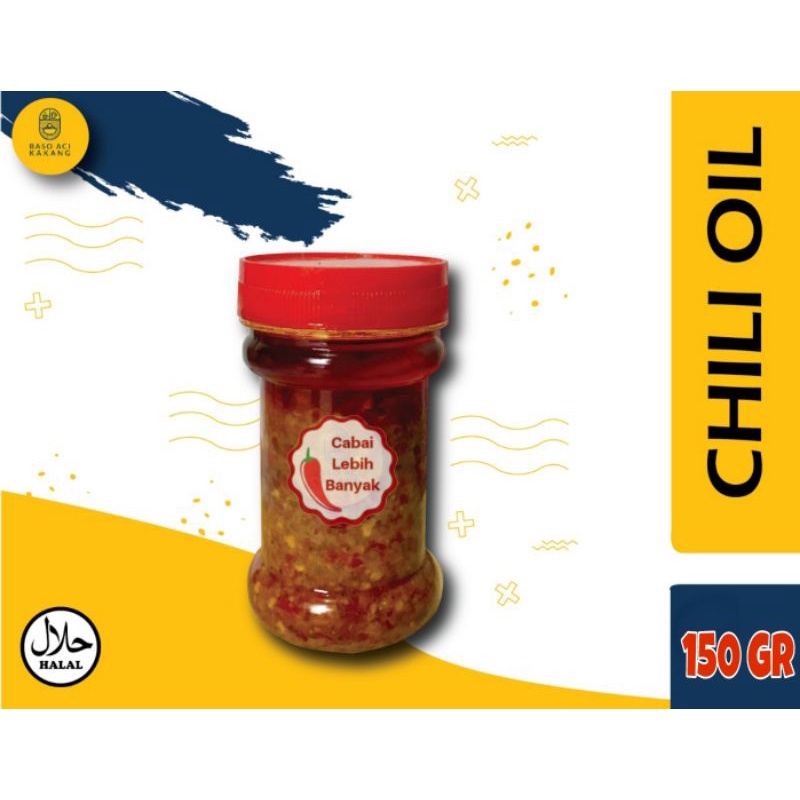 CHILI OIL HALAL | CHILI OIL DIMSUM 150 ML