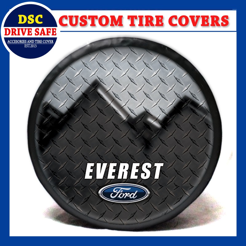 COVER BAN / SARUNG BAN SEREP FORD EVEREST DESIGN EVEREST BORDES