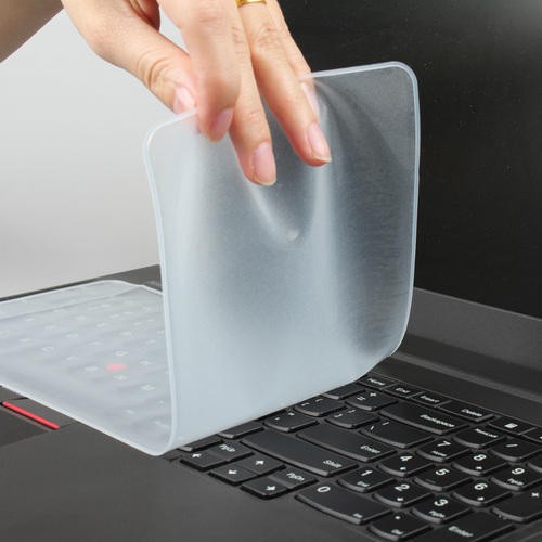 Skin Protector Keyboard Laptop 14 / 15,6 inch Waterproof Silicon - Cover Pelindung Anti Debu dan Air