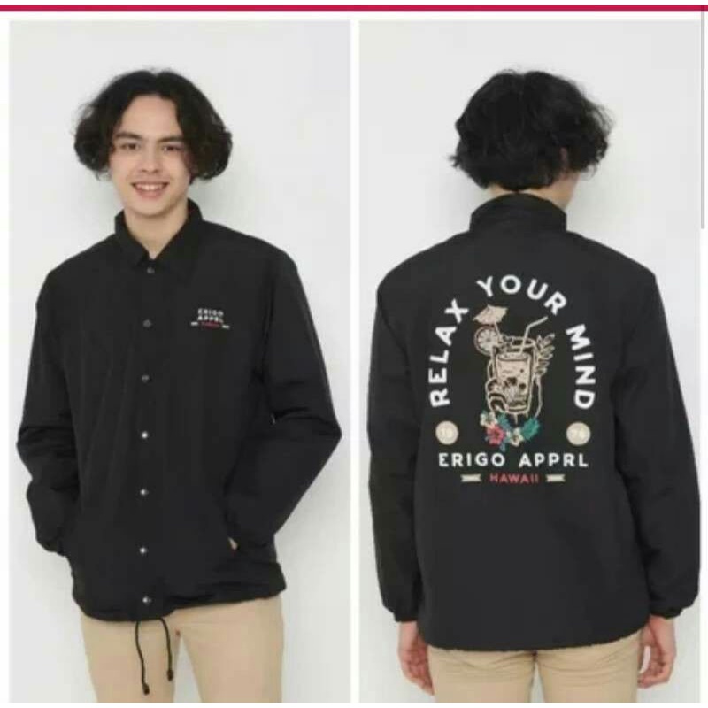 JAKET COACH ERIGO TERMURAH ERIGO APPAREL JACKET COACH MAMORU TERLARIS-Gambar 12