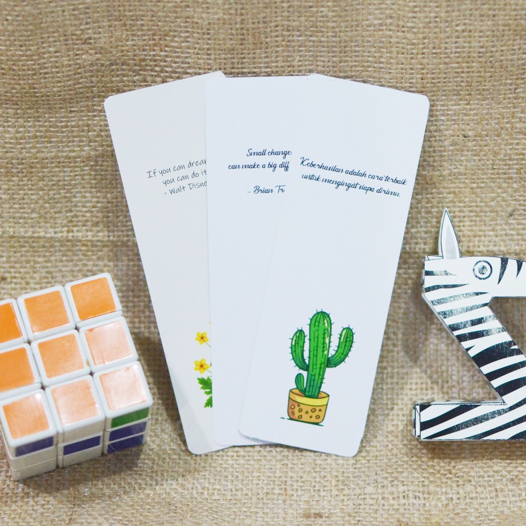 

PEMBATAS BUKU BOOKMARK KATA-KATA MOTIVASI