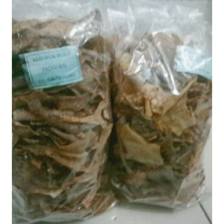 

Kerupuk kulit sapi mentah