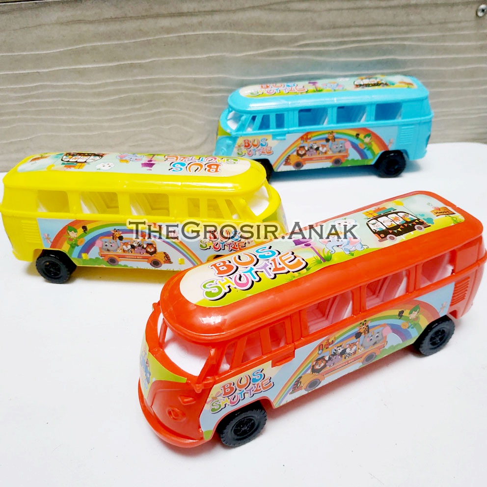 Bus Shuttle Mainan Bis Mobil Combi Scooby Doo