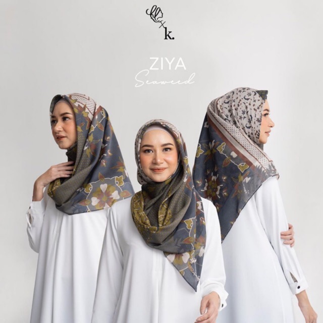 ZIYA SCARF SEAWEED HEAVEN LIGHTS KAMIIDEA harga web gratiis ongkir