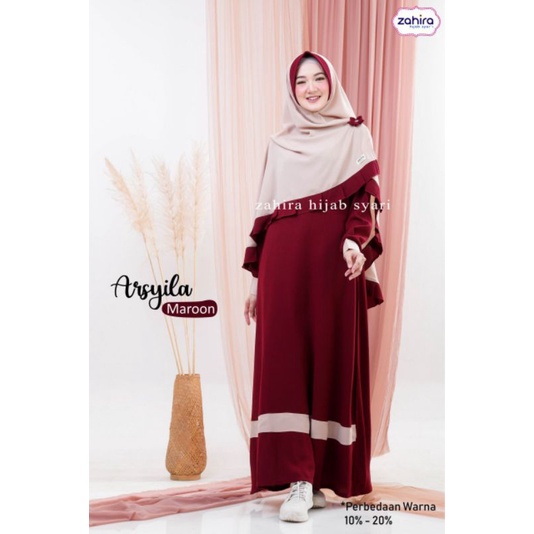 GAMIS ARSYILA SET ORIGINAL ZAHIRA