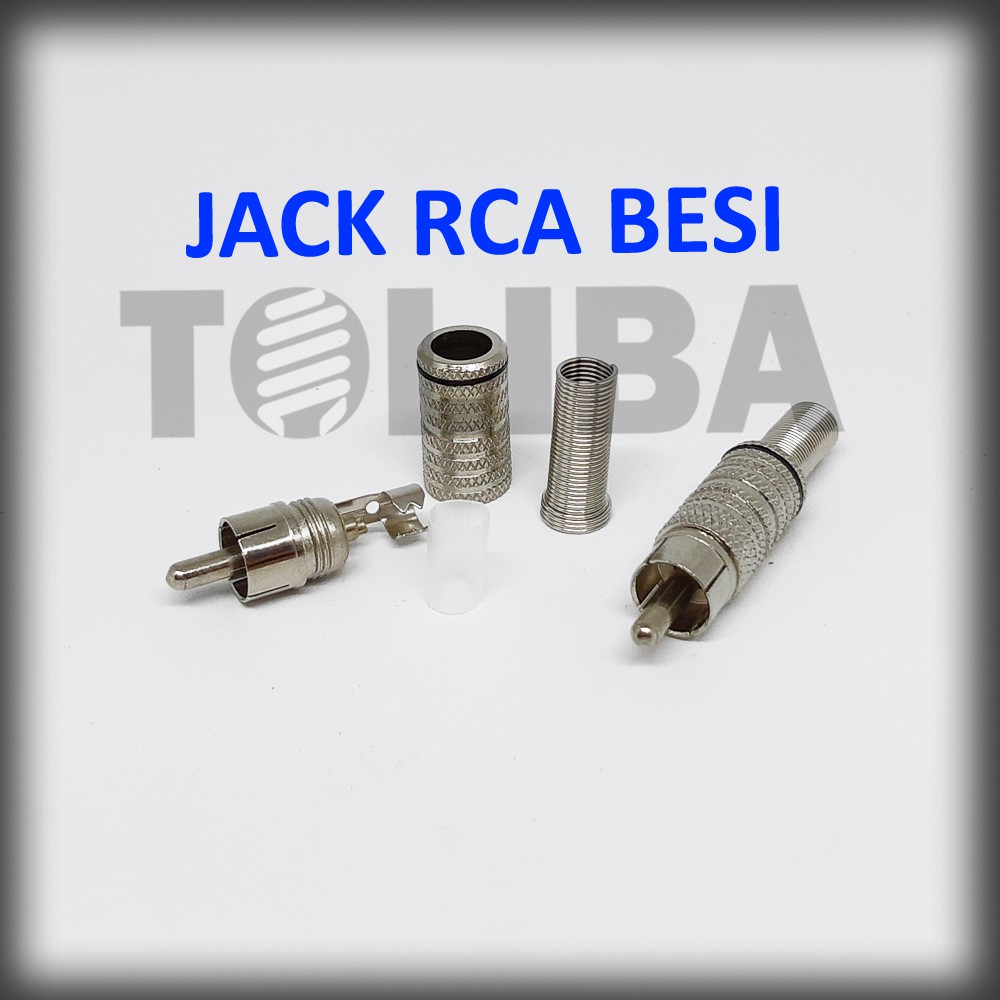 jack rca besi / konektor Jack av / Jack audio video