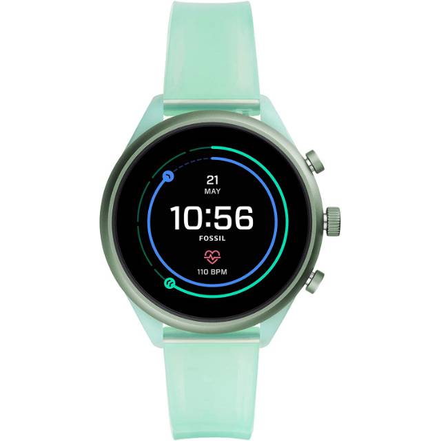 Fossil Sport Smartwatch Silicone Mint - FTW6057