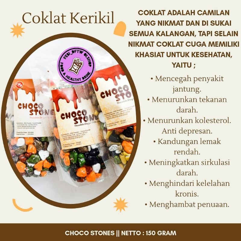 

CHOCO STONE COKLAT KERIKIL MESIR