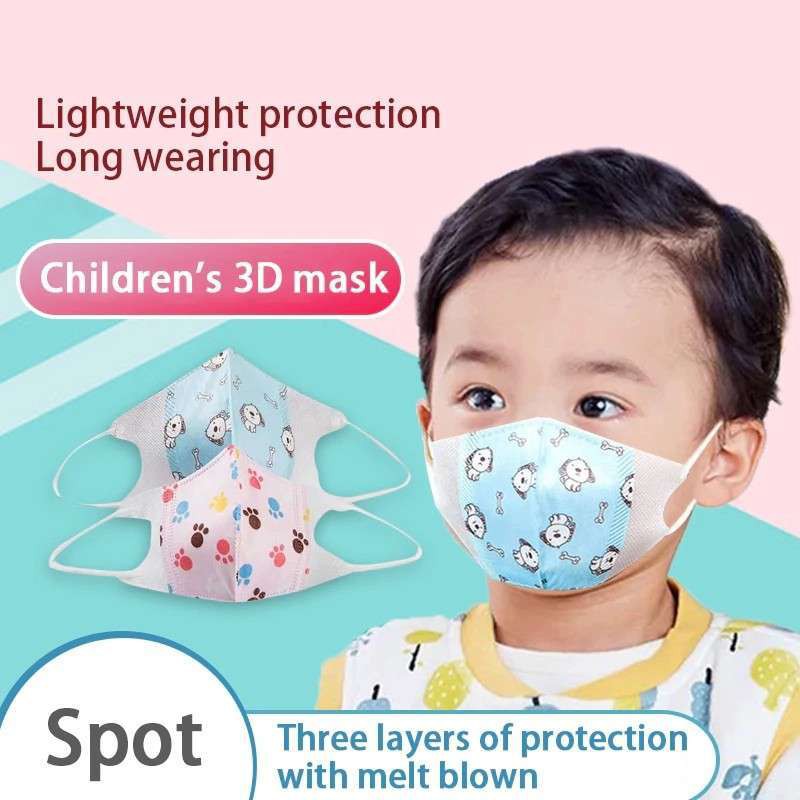 Masker Duckbill Anak Motif Cewek Cowok Masker Anti Debu Anak Kids Face Mask Disposible Facemask Mask