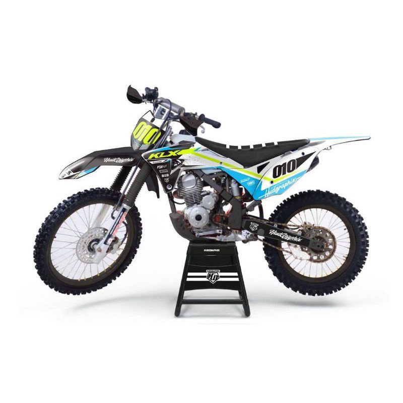 Decal klx gordon fullbody sticker supermoto motocross trail trabas klx gordon full body custom