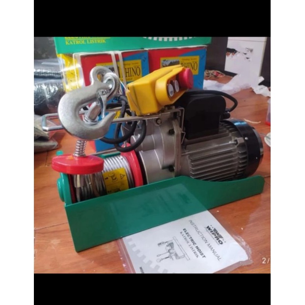 Wipro PA 1000A electric hoist PA 1000 katrol listrik PA1000A PA1000 max 1000kg