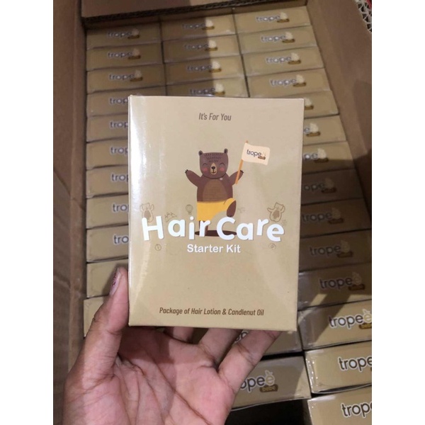 Tropee Bebe - Hair Care Starter Kit/Penyubur rambut anak