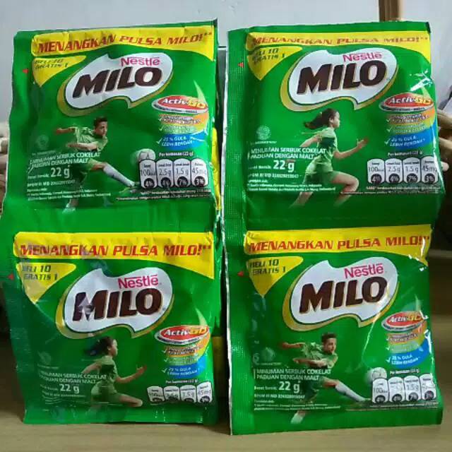 

Susu Milo 22 Gr Isi 10 Pcs / Renceng