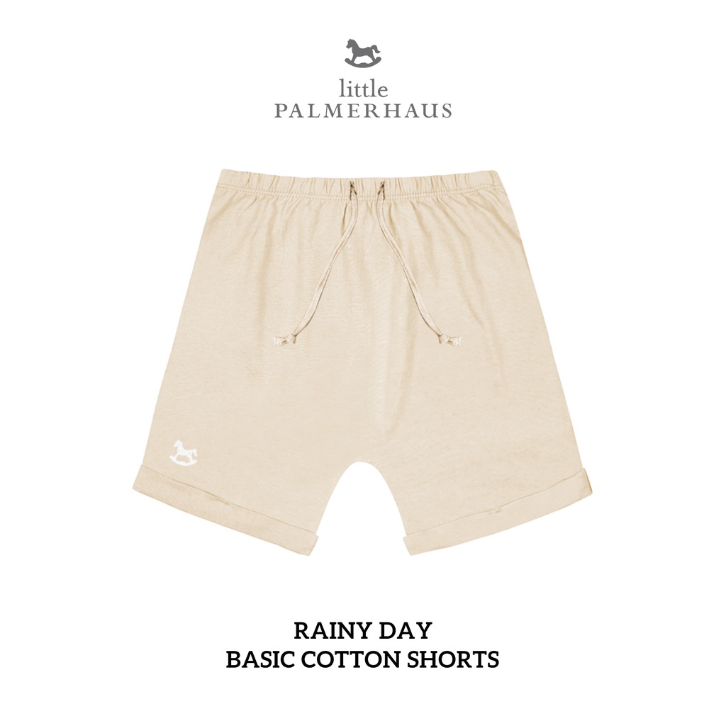 Little Palmerhaus - Basic Cotton Shorts (Celana Pendek Bayi &amp; Anak) 1-6 Tahun