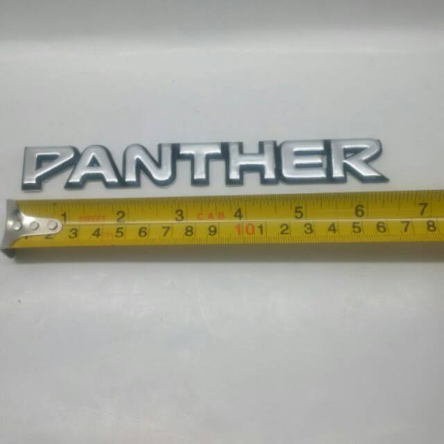 Emblem/ stiker/ tulisan PANTHER. Side emblem