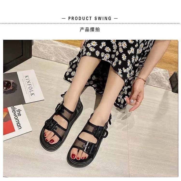 sn-3010 sandal wanita import fashion sandal wanita slip-on best seller ai 0103 sandal import kekinian