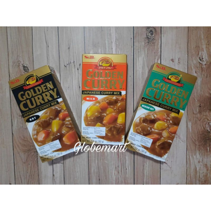 Jual S&B Golden Curry Japanesse Curry Mix 92 gram - Hot - Jakarta