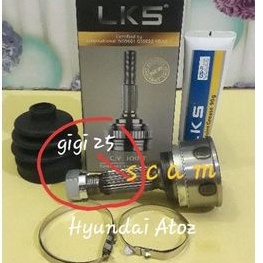 Cv Joint Outer Luar As Roda Depan Luar Hyundai Atoz Atos