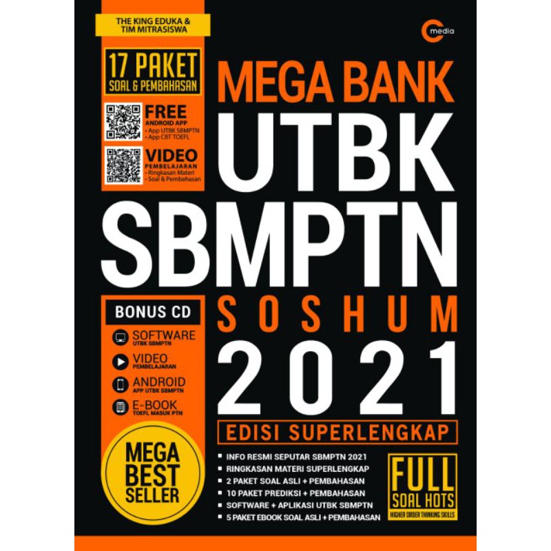 Mega Bank Utbk Sbmptn Soshum 2021 Edisi Super Lengkap 17 Paket Soal Dan Pembahasan Shopee Indonesia