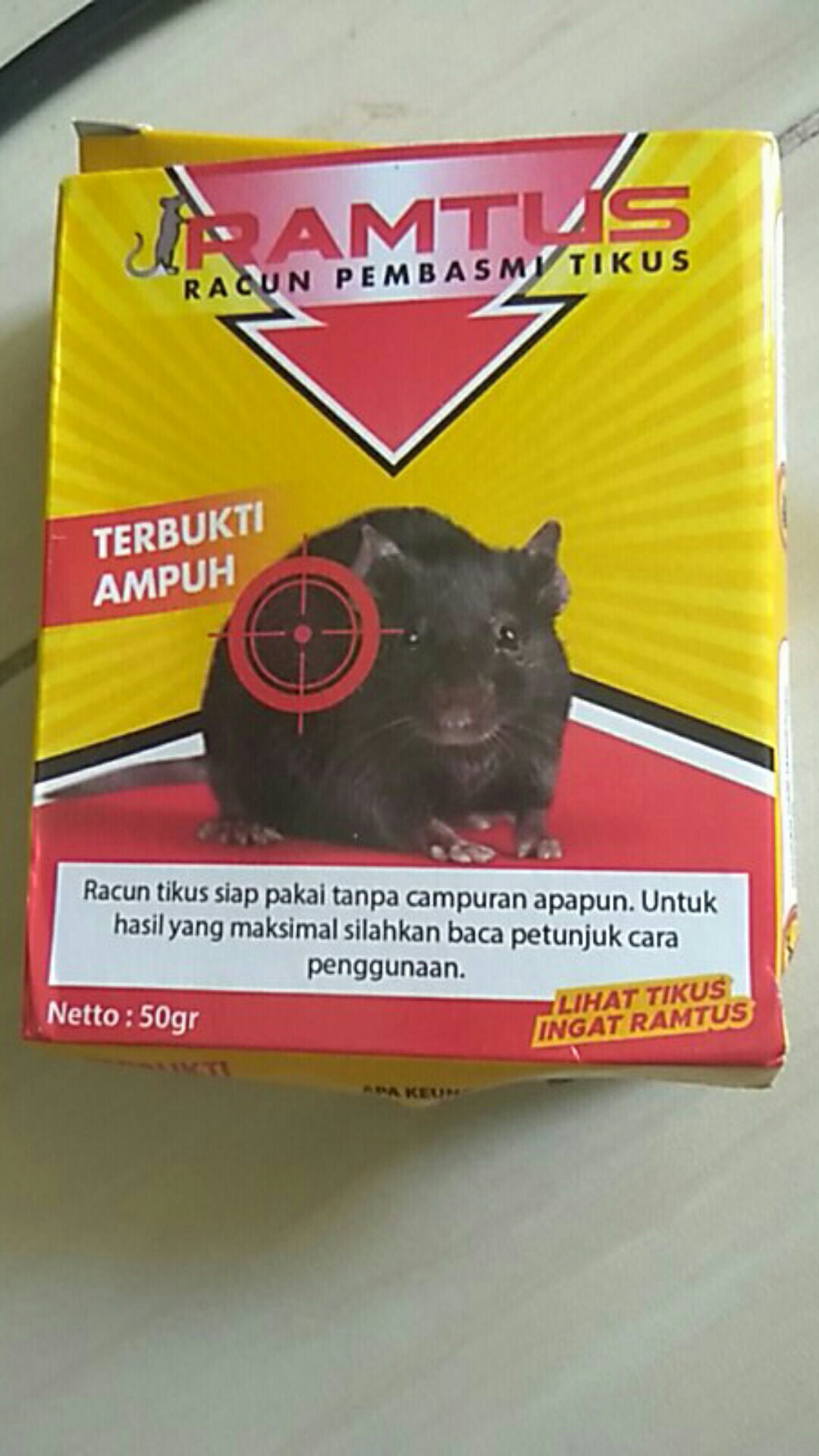 Racun Tikus Ramtus Asli Alami Mati Kering Tidak Bau Pembasmi Pengusir Tikus Super Paling Ampuh 1pack