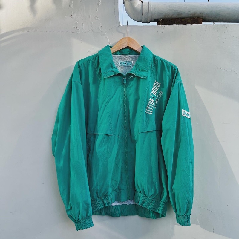 Vintage Leyton House Racing Team Windbreaker Jacket