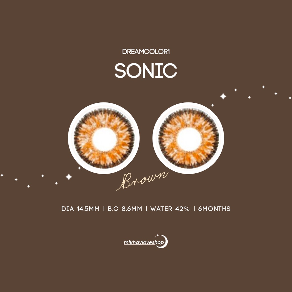 Softlens Sonic Brown | Dreamcolor1 [Mikhayloveshop]