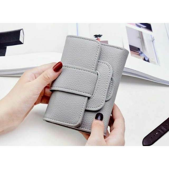 OTS 070 - Wallet / Dompet Wanita Lipat Mini fashion korea Mitha Belt