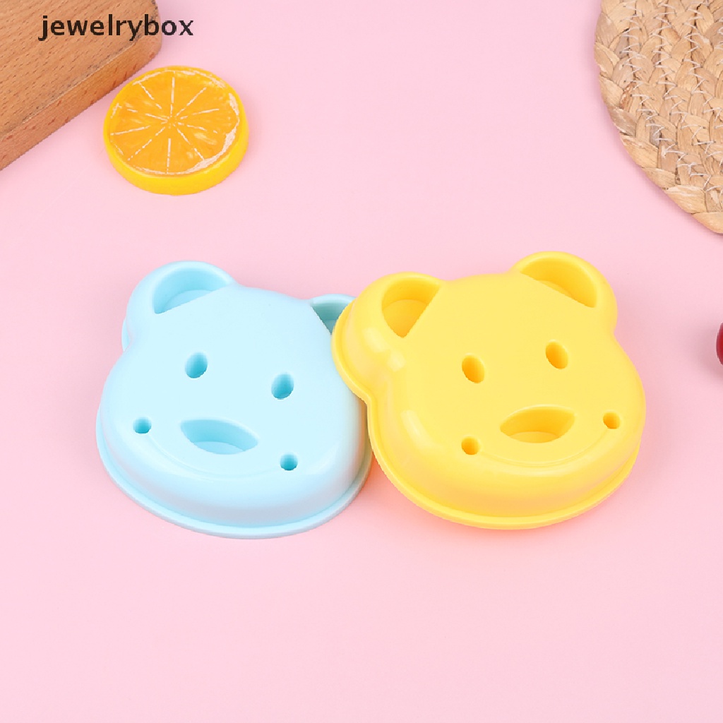 (jewelrybox) Cetakan Kue / Roti / Sandwich / Cookies Bentuk Beruang Kartun