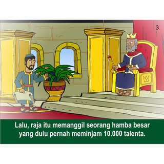 HAMBA YANG JAHAT - Buku Komik Cerita Alkitab Anak Kristen Sekolah