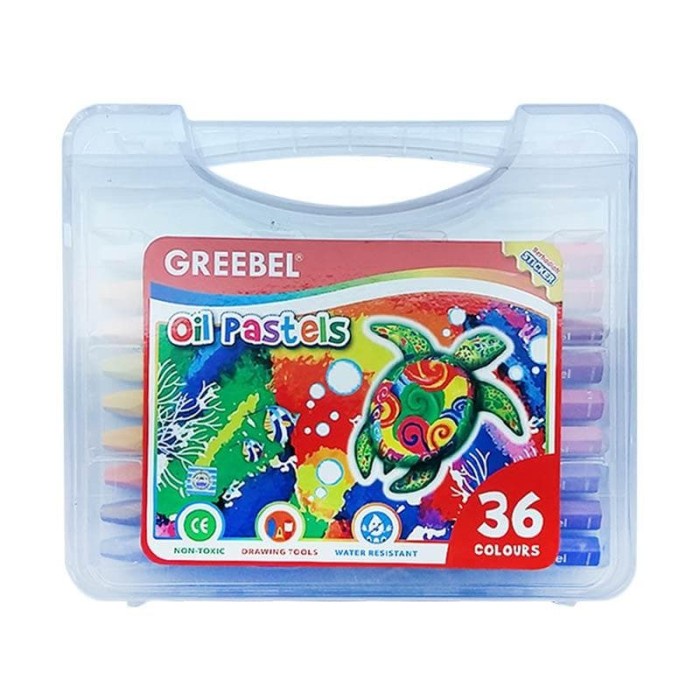 Crayon GREEBEL isi 36 Warna Krayon utk mewarnai lomba alat kesen