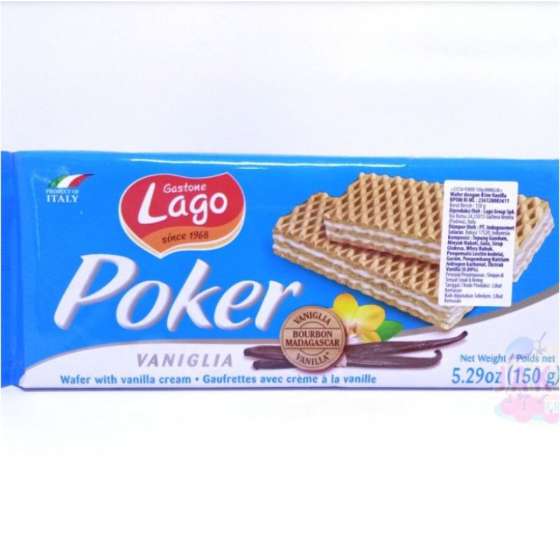 

(CAMILAN INSTAN) LAGO POKER VANIGLIA 150G