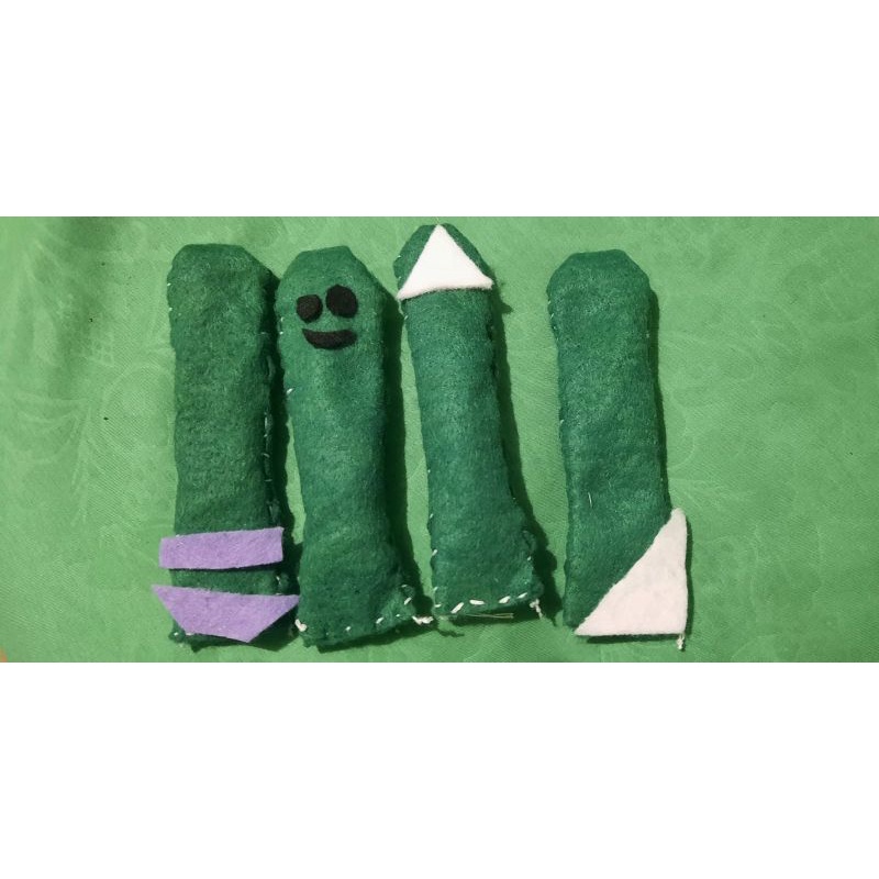 

Pembatas Buku dari kain Flannel