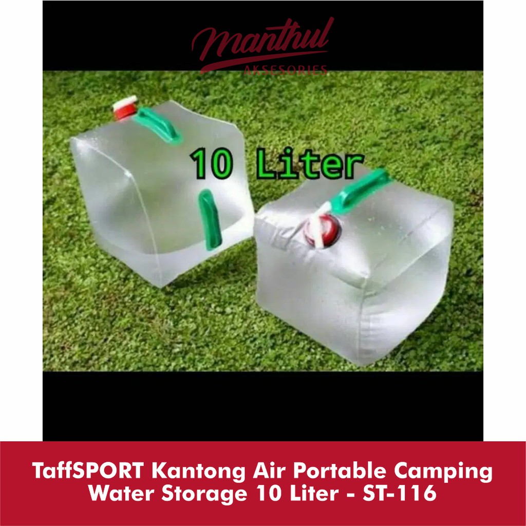 TaffSPORT Kantong Air Portable Camping Water Storage 10 Liter - ST-116