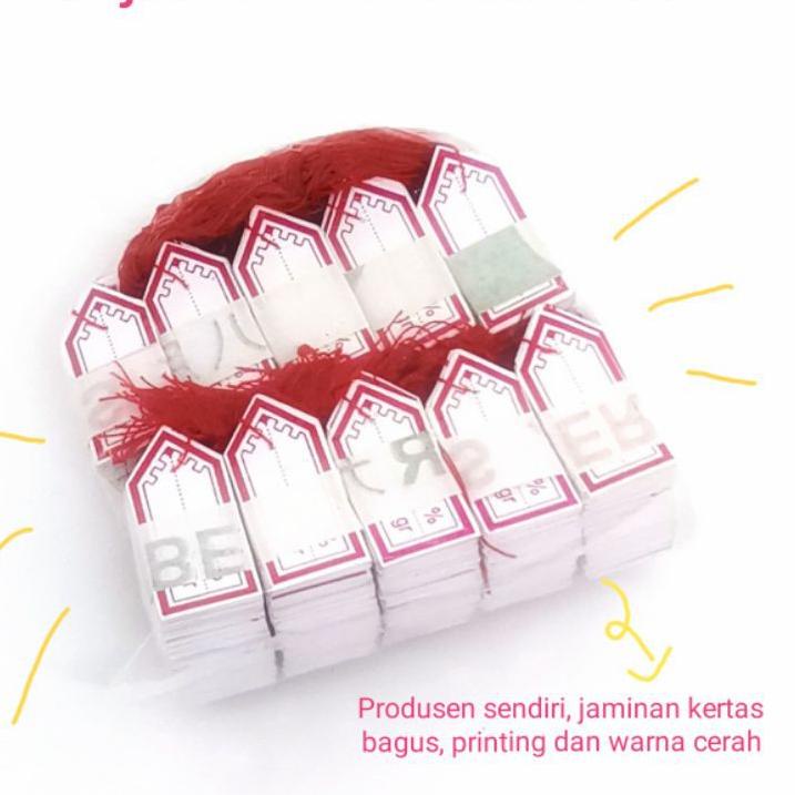 

[KODE RKKCK] label harga emas/perak 1000pcs