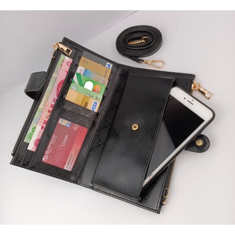 Tas Clutch Dompet Besar Selempang Gucci