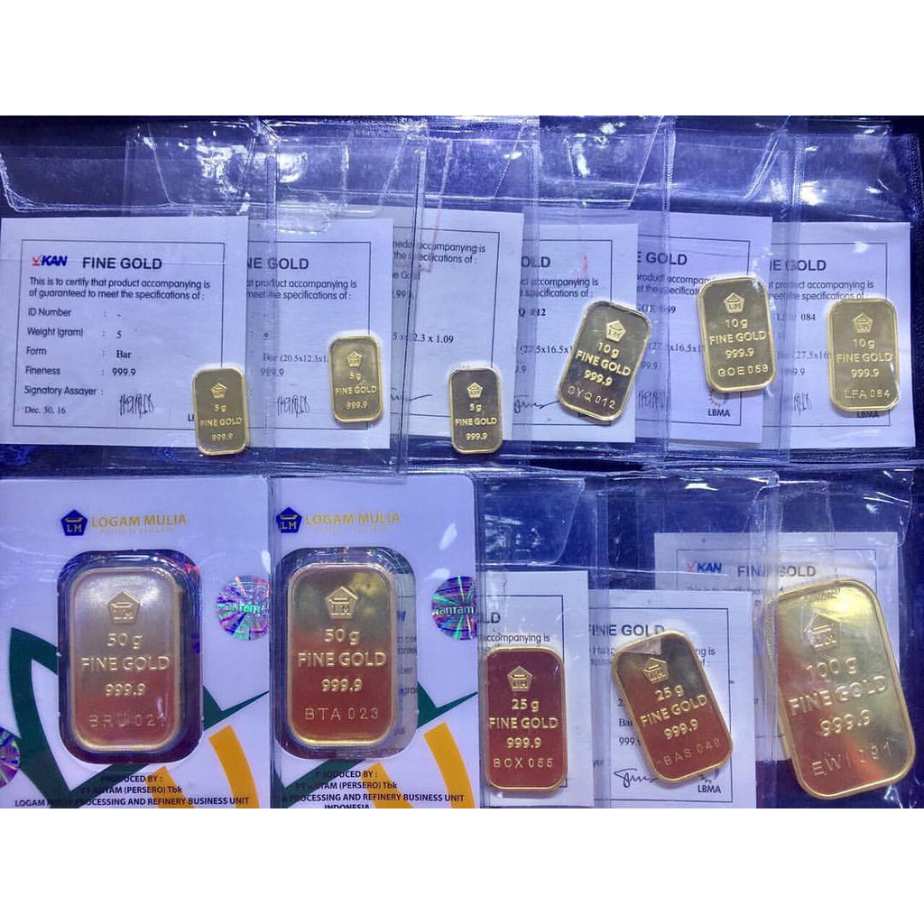 Emas Antam Retro Indonesia