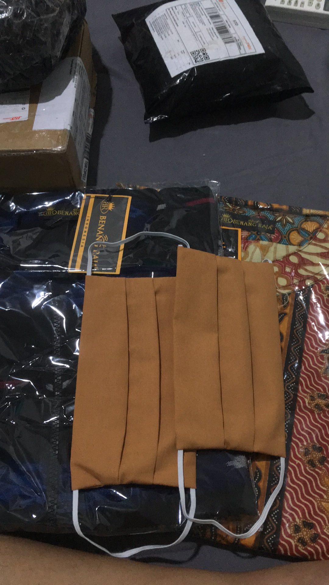 Benang Raja Tunik Batik Wanita Lengan Panjang Ukuran M L Xl