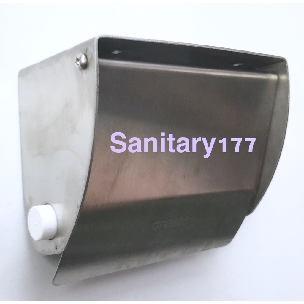 Tempat tisu Stainless Murah K1JS - Rak Tempat Tisu Gulung Rak Tisu Tissue Box Sanitary177 /Q4