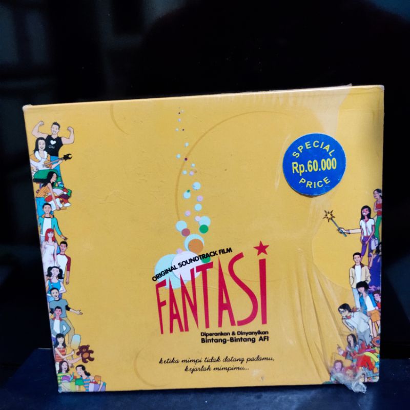 CD OST Fantasi - Bintang Bintang AFI 2 disc ( Original ) selongsong