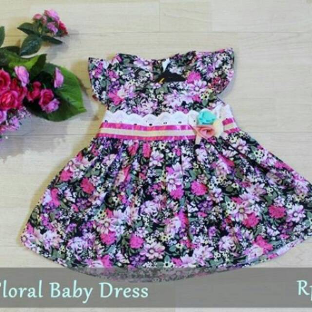 Akiko Floral Baby Dress
