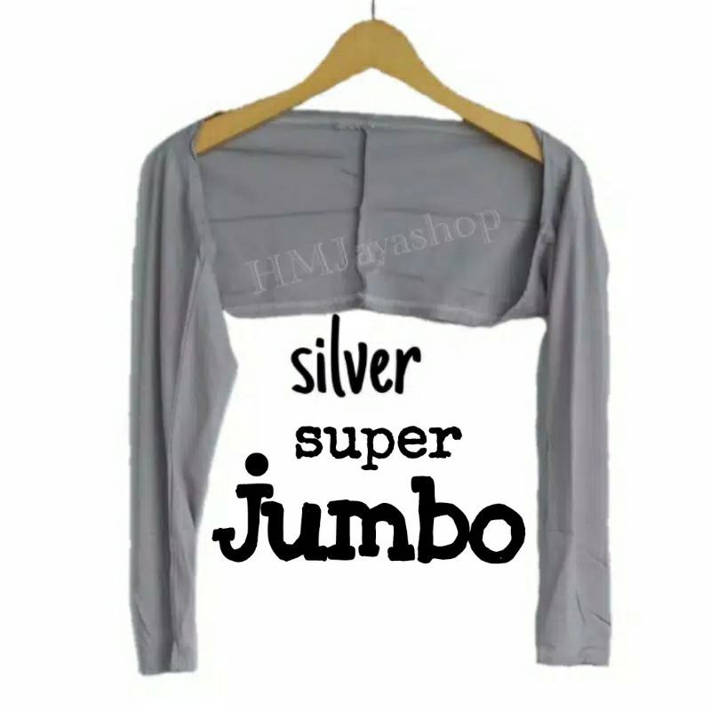 Manset Tangan Sambung Bolero Jumbo Manset Sambung Bolero Super Jumbo +-Silver