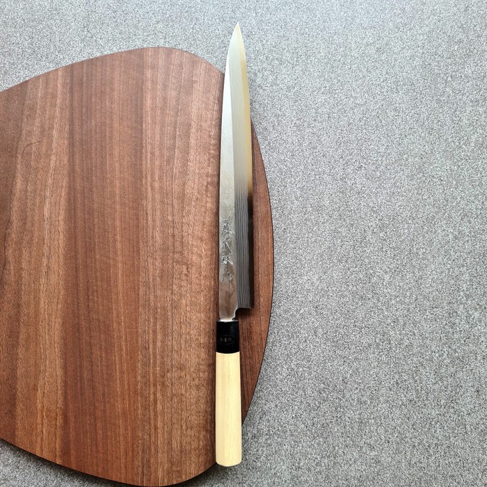 Pisau Jepang -  TOJIRO Aogami Damascus Steel Yanagi-Sashimi 300mm