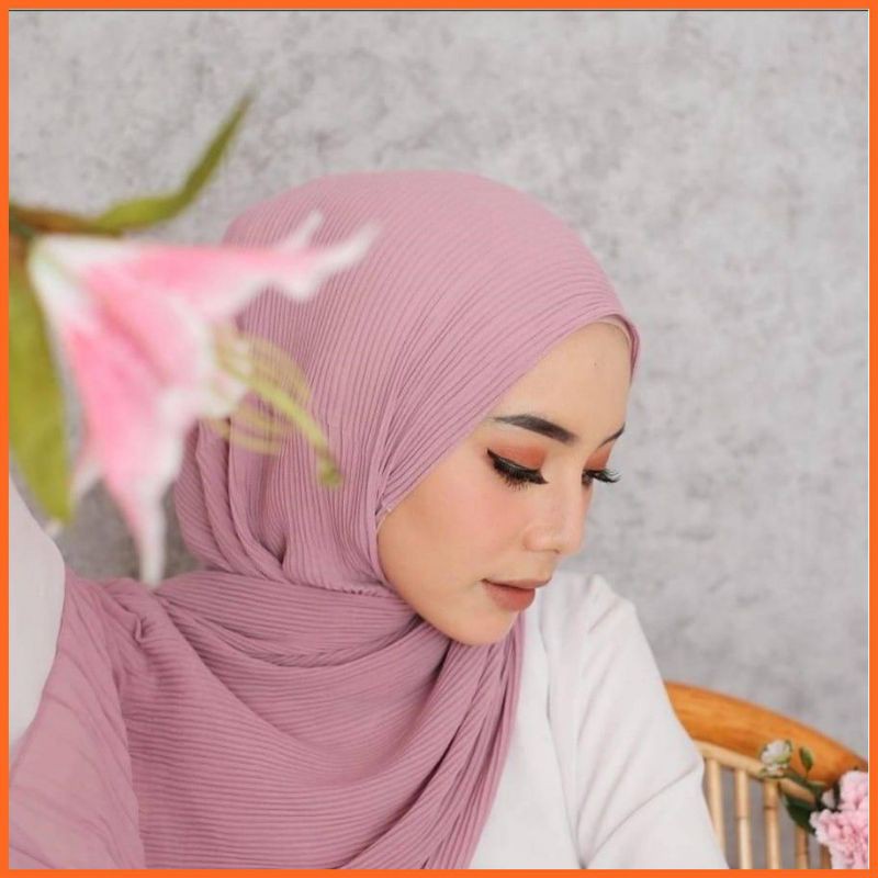 Kerudung pasmina termurah/kerudung lipat pasmina/hijab pasmina pisket
