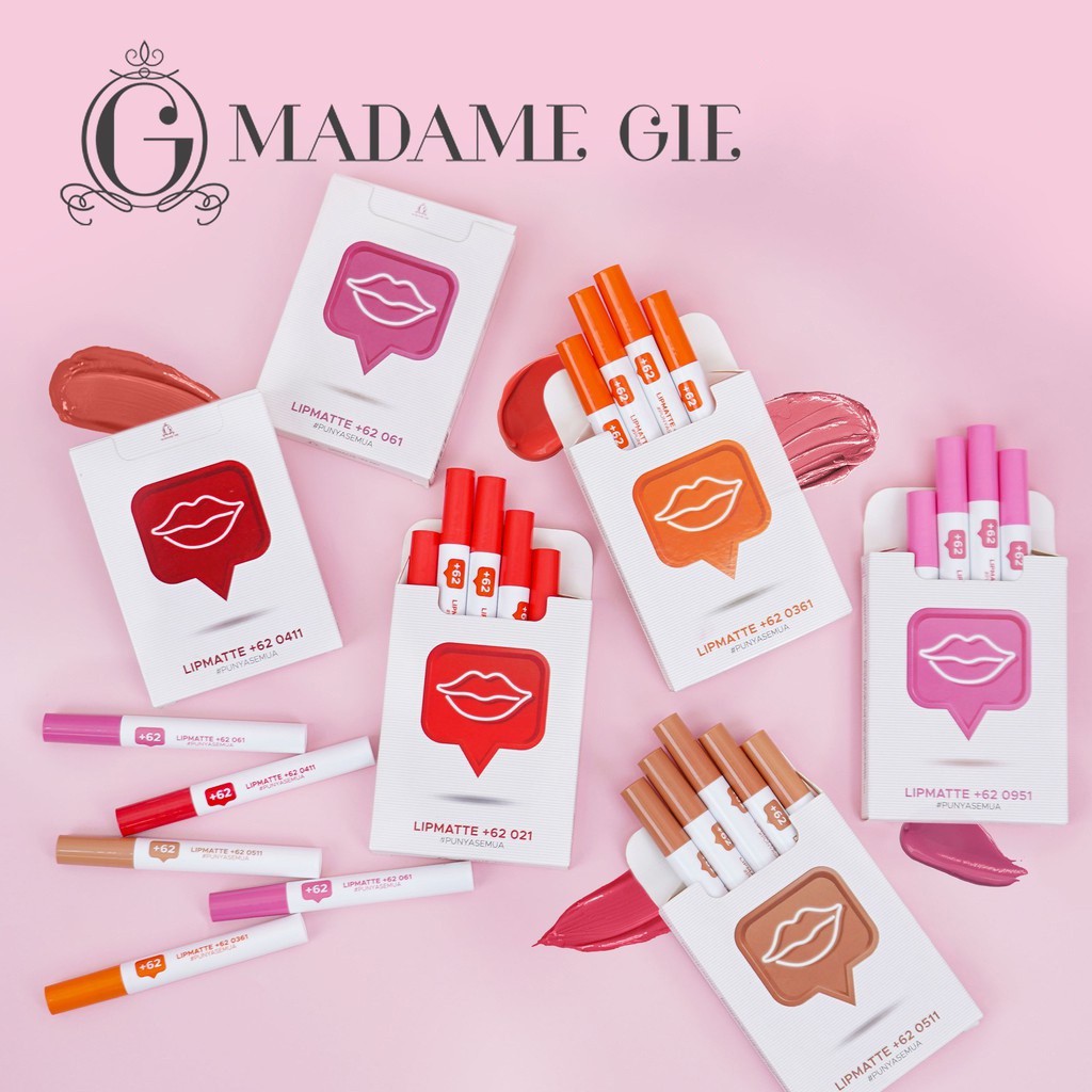 MADAME GIE Lip Matte +62 2ml | Netizen